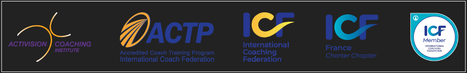 comment faire un coaching: logos ICF et activision